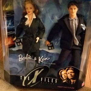 Ken an barbie x files collectors edition